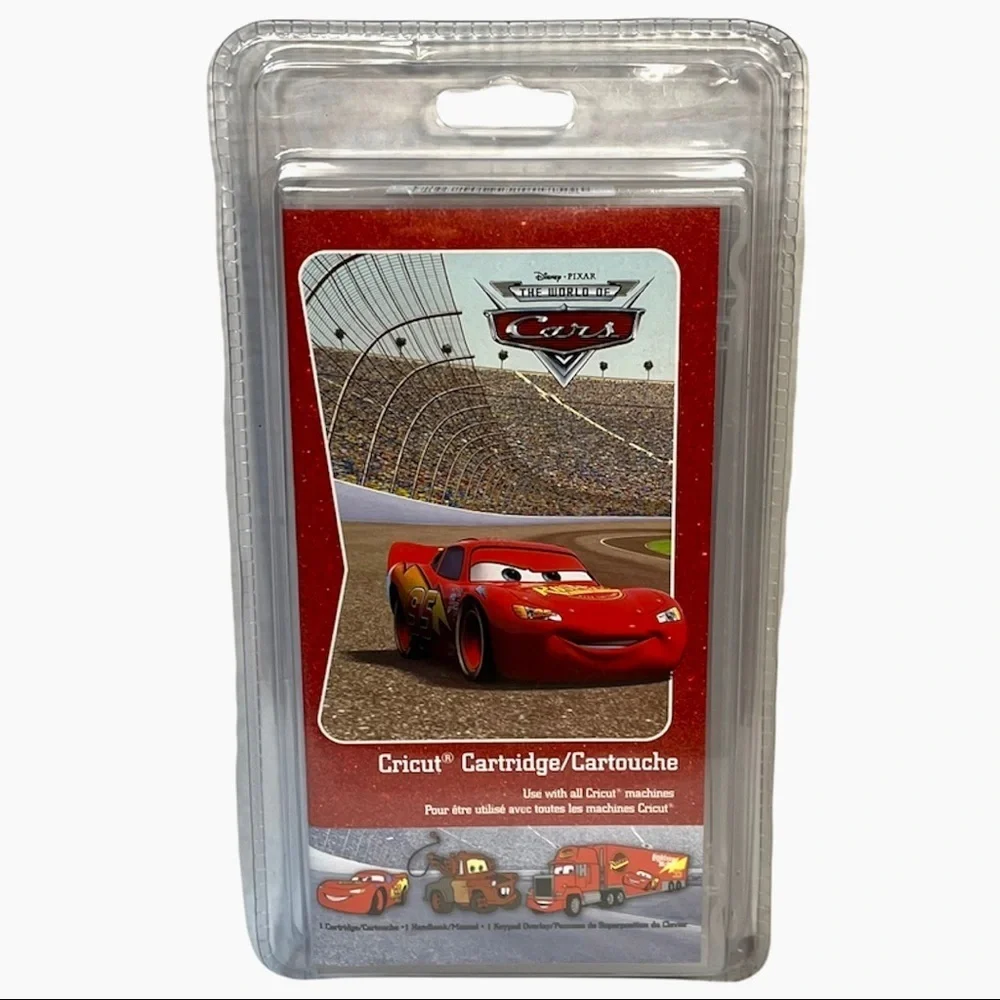 Cricut NEW Sealed‎ Disney Pixar Lightening McQueen Cut Outs Cars See Description